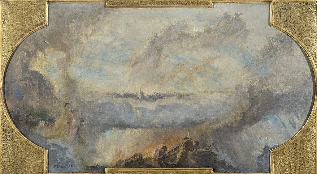 Bozzetto per la galleria nord del Petit Palais - La Rivoluzione francese, Musée des Beaux, Arts de la ville de Paris